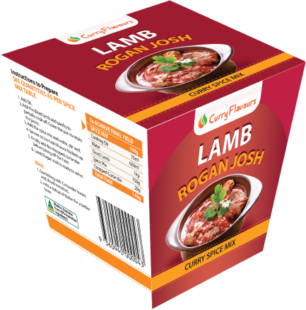 C/FLAV LAMB ROGAN JOSH SPICE (12X100g)