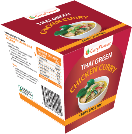 C/FLAV THAI GREEN CHICK SPICE (12X100g)