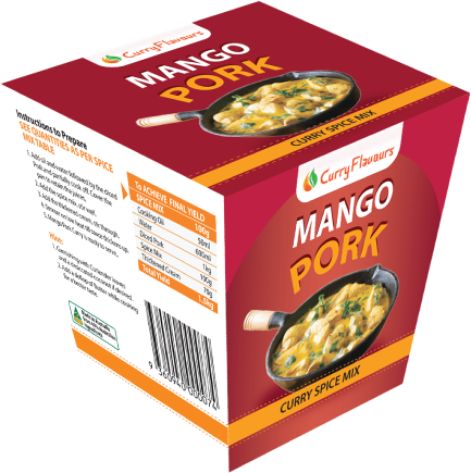 C/FLAV MANGO PORK SPICE (12X100g)