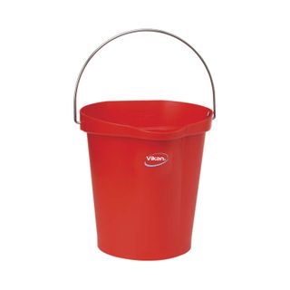 VIKAN BUCKET 12 LT RED 28/56864 BIL
