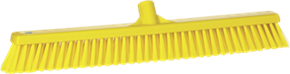VIKAN BROOM HEAD SOFT/HARD 610MM YLW BIL