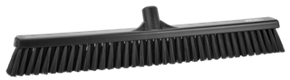 VIKAN BROOM HEAD SOFT/HARD 610MM BLK BIL