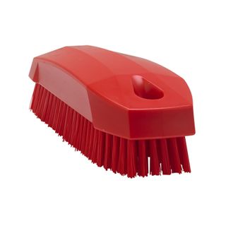VIKAN NAIL BRUSH 130MM RED 28/64404 BIL
