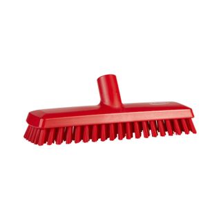 VIKAN DECK SCRUB HRD 270MM RED 70414 BIL