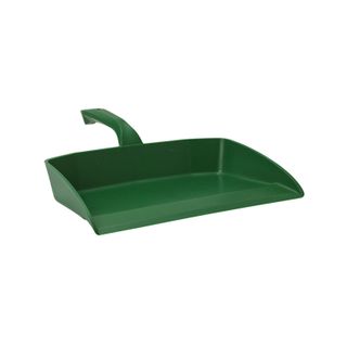 VIKAN DUSTPAN H/DUTY GRN BIL