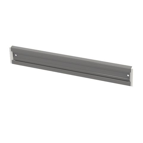 VIKAN T/FLEX RAIL 500MM END TABS WHT BIL