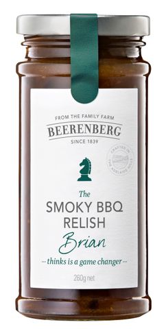 BEERB RELISH SMOKY BBQ 280G 8PK