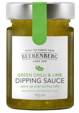 BEERB DIP SAUCE GREEN CHILLI & LIME 165G