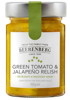 BEERB RELISH TOM & JALAPENO 165g 8pk