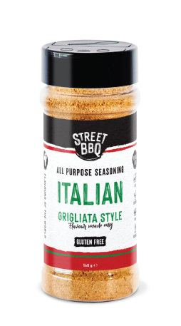 SEAS STREET BBQ ITALIAN GRIG 8X160G FM