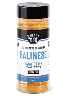 SEAS STREET BBQ BALINESE SATAY 8X160G FM