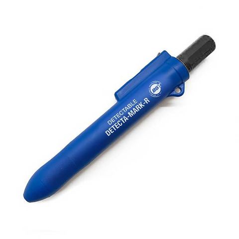 VIKAN METAL DETECT PERM MARKER BLK BIL
