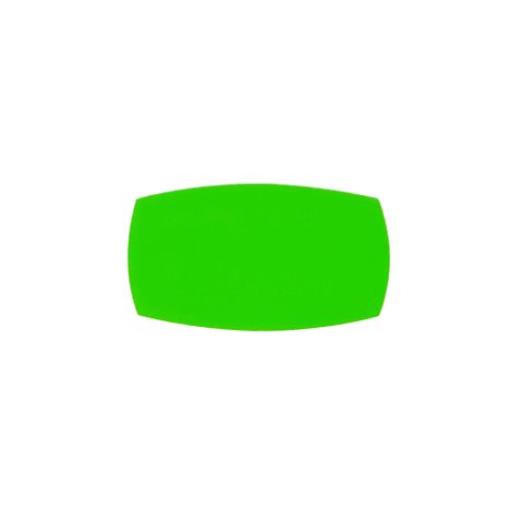 *LABELS TV 55 X 27 GREEN 1000
