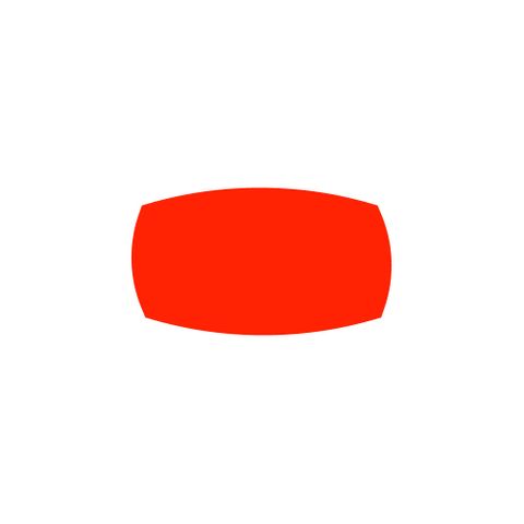 *LABELS TV 55 X 27 RED 1000