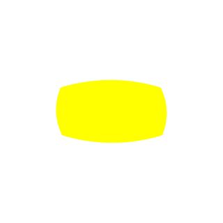 *LABELS TV 55 X 27 YELLOW 1000