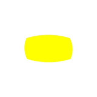 *LABELS TV 55 X 27 YELLOW 1000