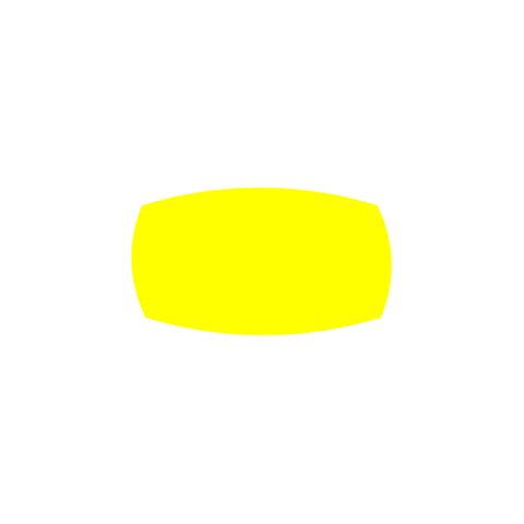 *LABELS TV 55 X 27 YELLOW 1000