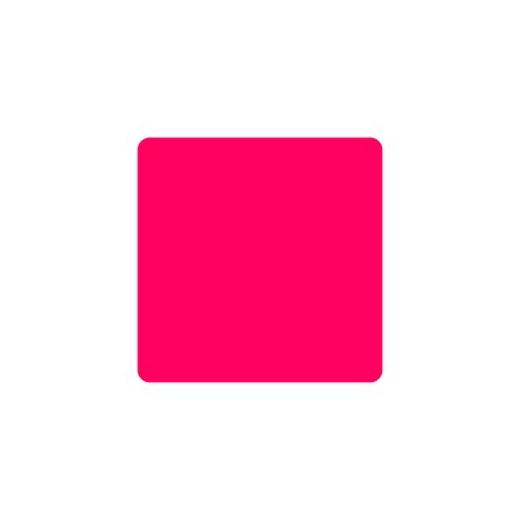 *LABELS SQUARE 46 X 46 PINK 1000