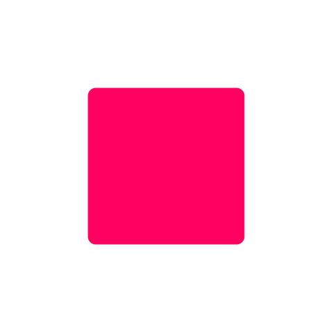 *LABELS - SQUARE 46 X 46 PINK 1000