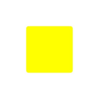 *LABELS SQUARE 46 X 46 YELLOW 1000