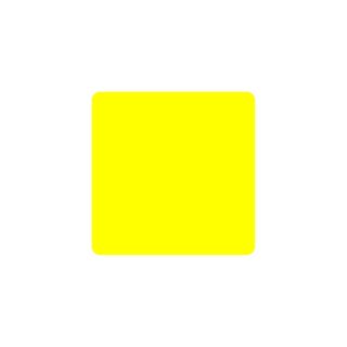 *LABELS - SQUARE 46 X 46 YELLOW 1000