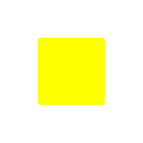 *LABELS - SQUARE 46 X 46 YELLOW 1000