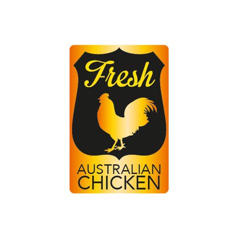LABELS FRESH AUST CHICKEN 500