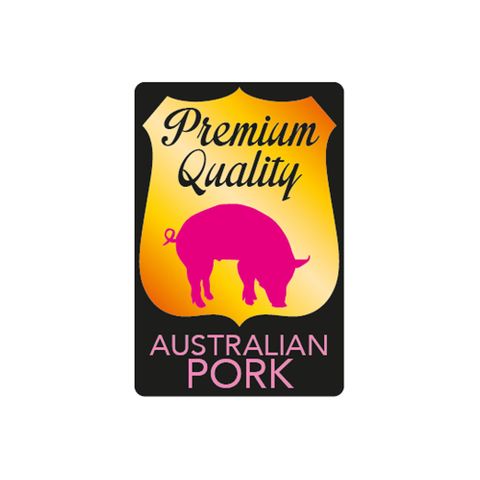 LABELS PREMIUM QUALITY AUST PORK 500