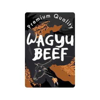 LABELS PREMIUM QUALITY WAGYU BEEF 500