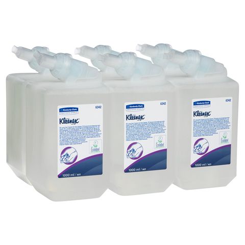 CLEANER HAND SOAP FOAM 6342 1L X 6/CTN