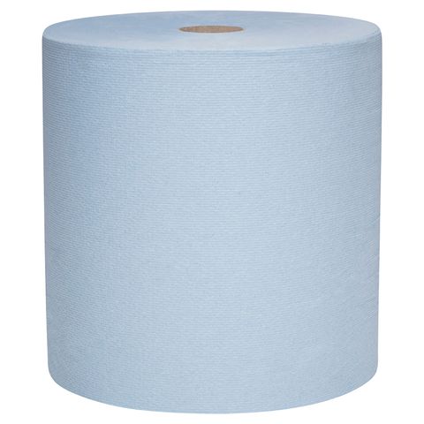 CLEANER TOWEL HARD ROLL BLU 6668 305MX6