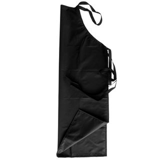 APRON BIB POLYESTER/NYLON BLACK