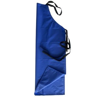 APRON BIB POLYESTER/NYLON ROYAL BLUE