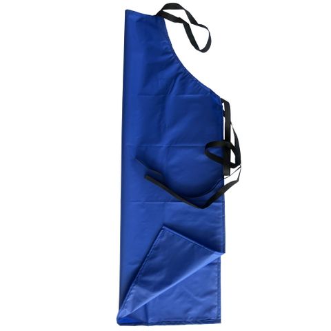 APRON BIB POLYESTER/NYLON ROYAL BLUE