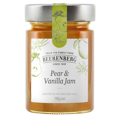 BEERB PEAR & VANILLA JAM 190g 8pk