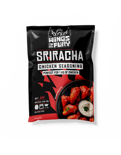 WINGS OF FURY SRIRACHA DUST 12X40G FM