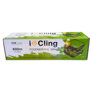 ICLING FILM IKON 33CM X 600M W/DISP DF