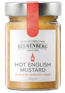 BEERB ENGLISH HOT MUSTARD 160G 8PK