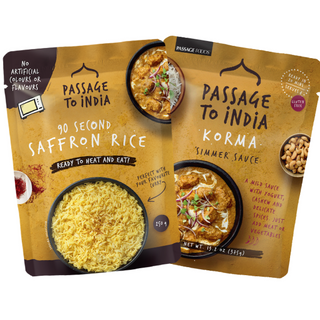 P/INDIA MIX SAFFRON & KORMA 3 OF EACH