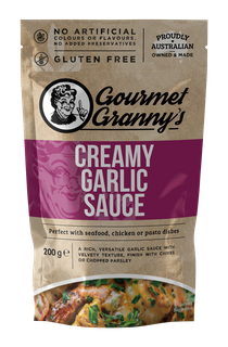 G/GRANNY'S LIQ CREAMY GARLIC SC  6X200G