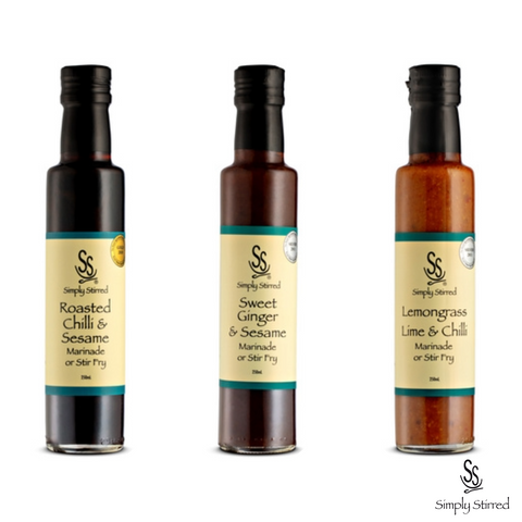SIMPLY STIRRED MARINADE MIX CTN 6X250ML