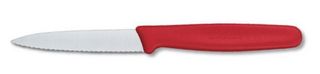 KNIFE PARING RED10cmSERAT VICT6.7731 BIL