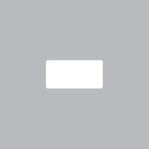 *LABELS RECTANGULAR 40 X 20 WHT 1000