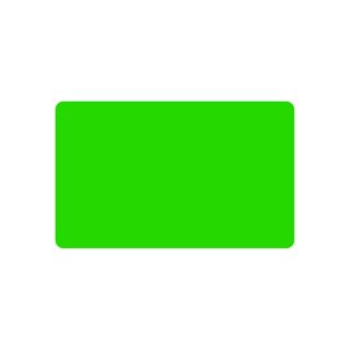 *LABELS RECTANGULAR 65 X 40 GREEN 1000