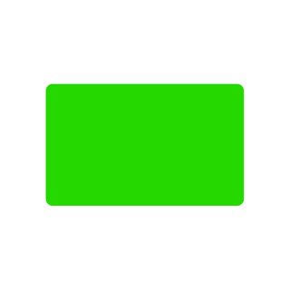 *LABELS RECTANGULAR 65 X 40 GREEN 1000