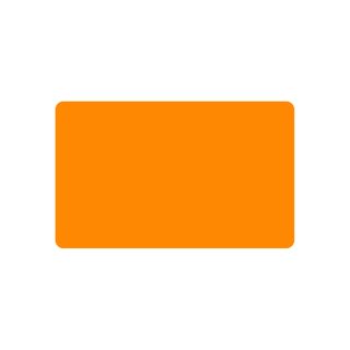 *LABELS RECTANGULAR 65 X 40 ORANGE 1000