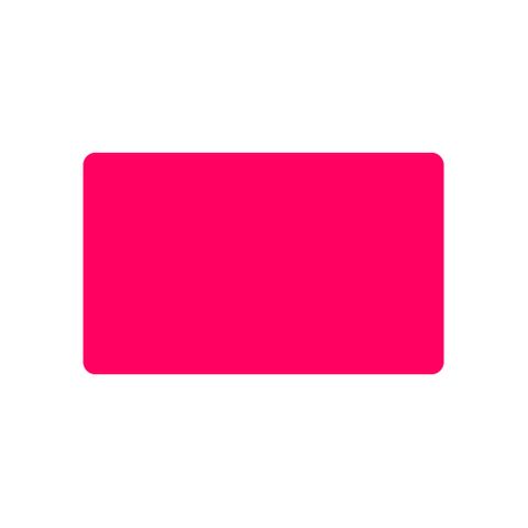 *LABELS - RECTANGULAR 65 X 40 PINK 1000