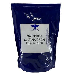 GM APPLE & SULTANA GF CN 1KG