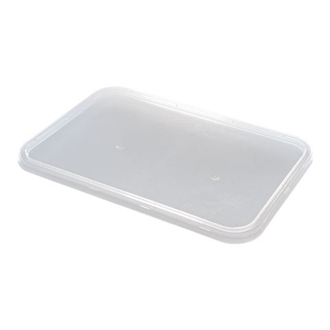 TAKE-AWAY GENFAC RECT LID 500 CARTON