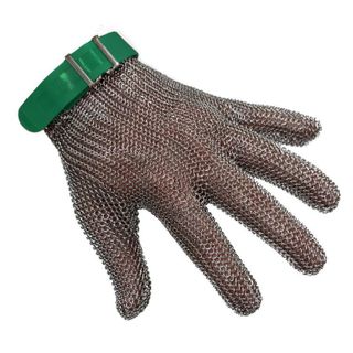 MESH GLOVE GREEN X SML NIROFLEX (#1)